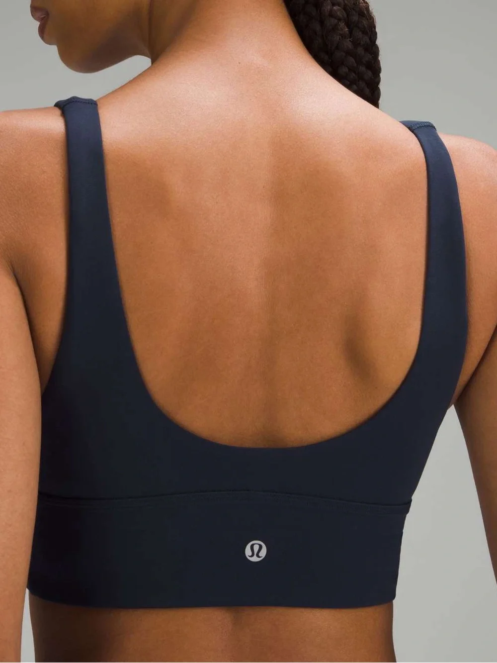 Lululemon Blue and black Sports Bra